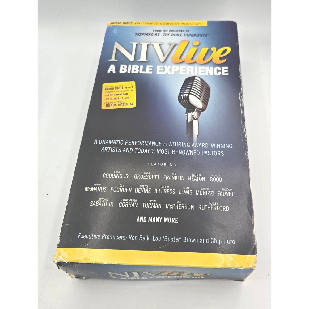 NIV Live: A Bible Experience - Complete Audio Bible CD Set